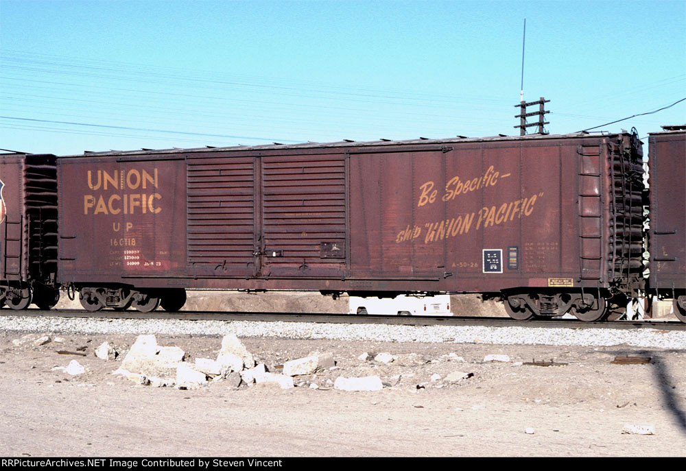 Union Pacific 50' DD box UP #160118